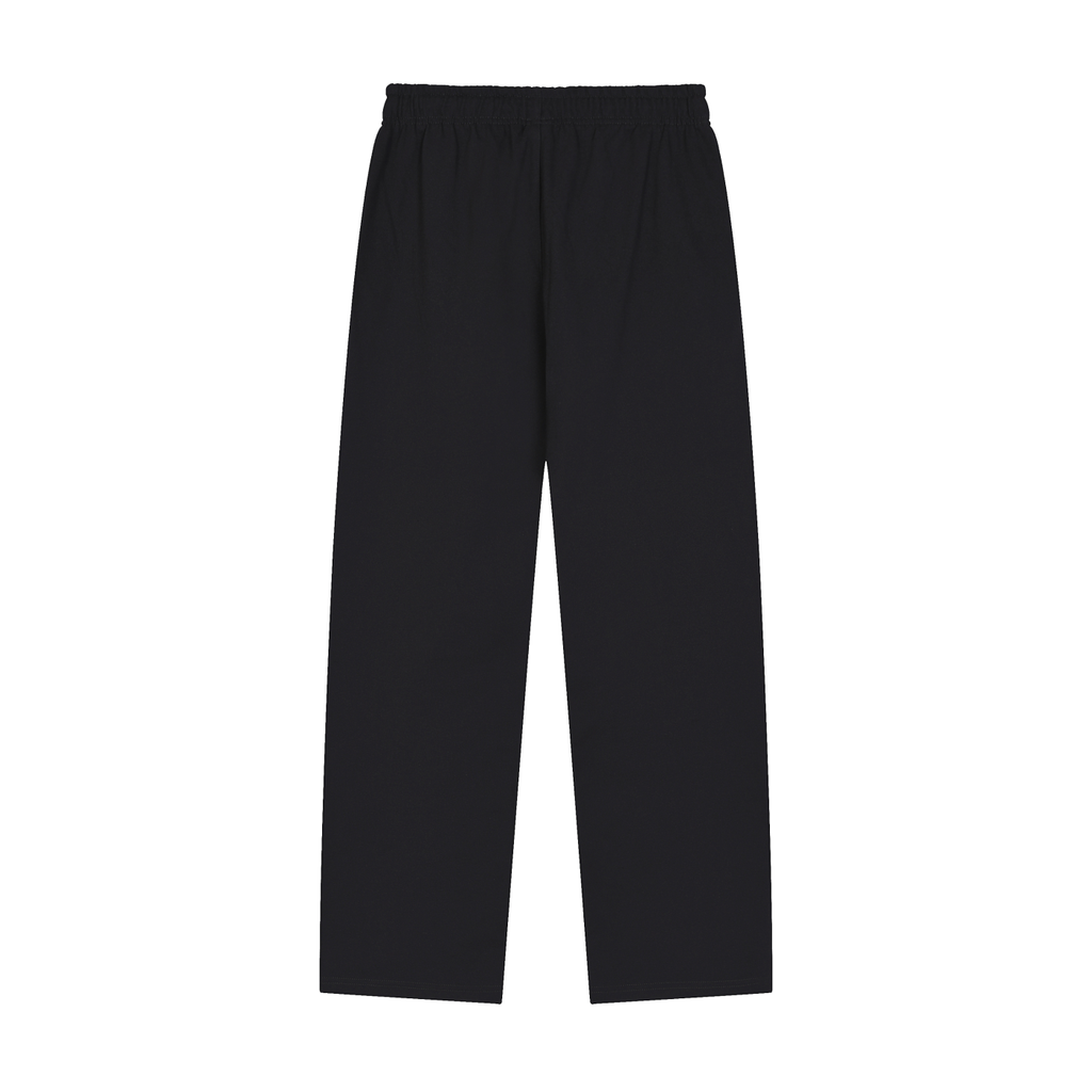MUROK Straight-Leg Black Sweatpants