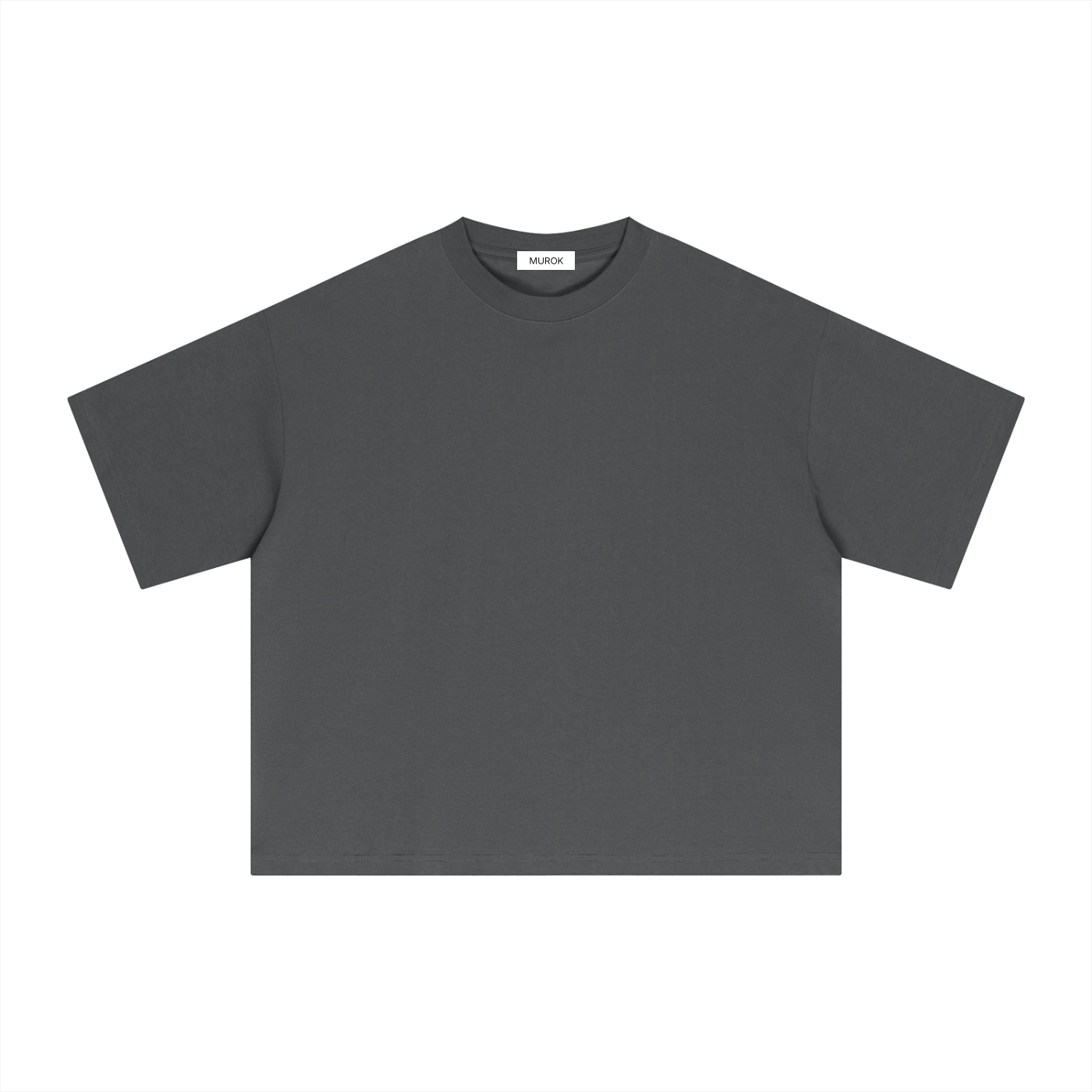 MUROK Charcoal Essential Boxy T-Shirt
