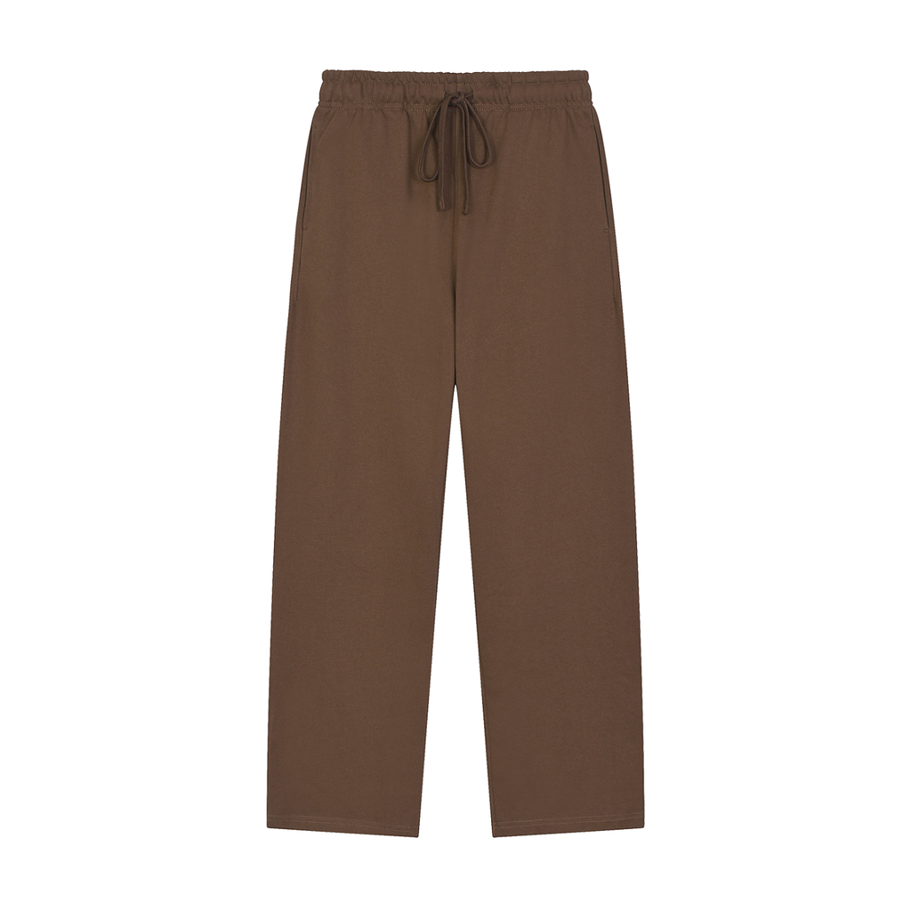 MUROK Straight-Leg Brown Sweatpants