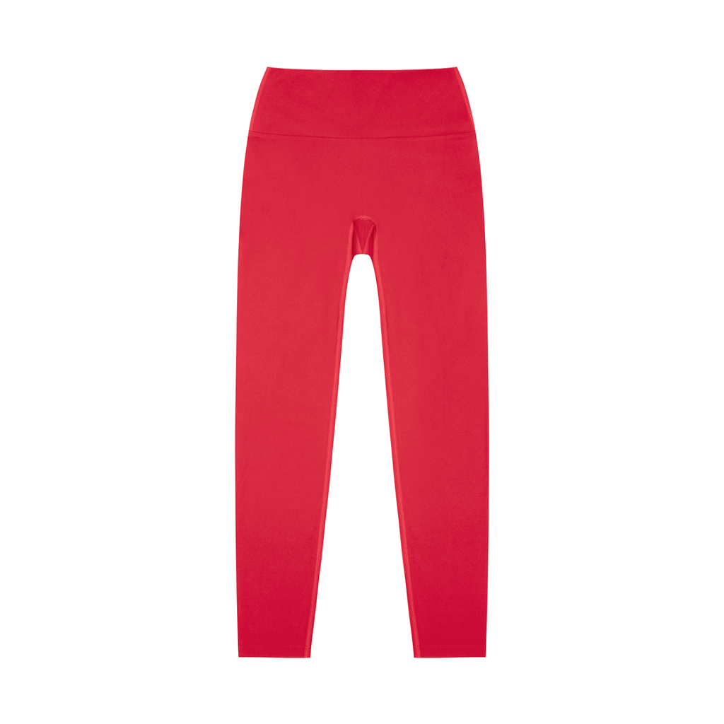 MUROK Red High-Waisted Leggings