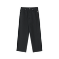 Essential Straight-Leg Black Chino