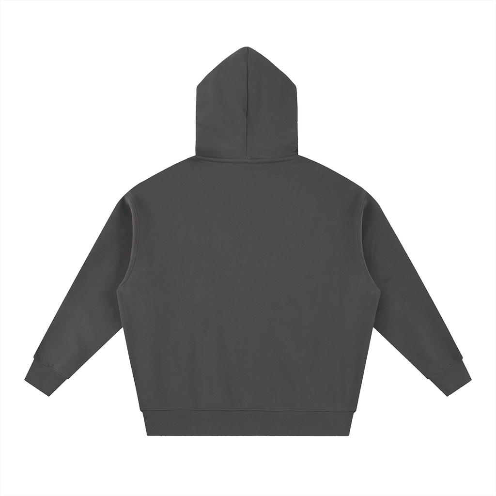 MUROK Oversized Boxy Zip Hoodie