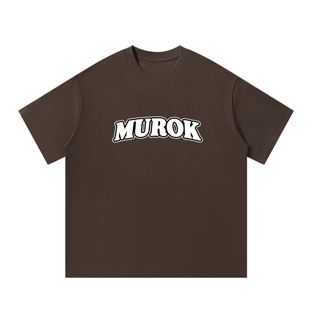 MUROK Levels Brown Oversized T-Shirt
