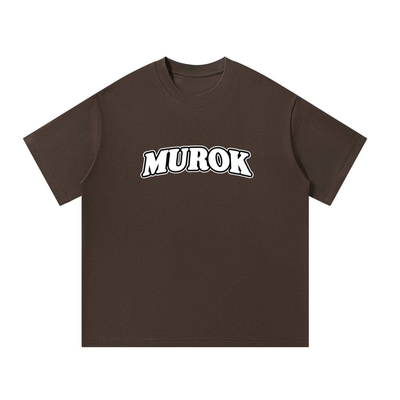 MUROK Levels Brown Oversized T-Shirt