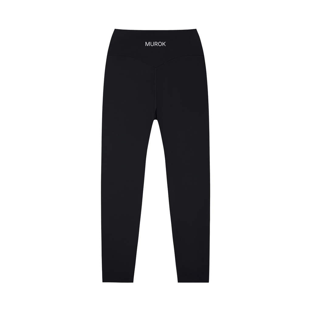 MUROK Black High-Waisted Leggings