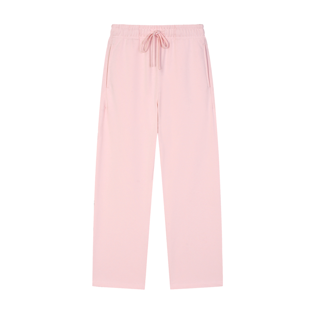 MUROK Straight-Leg Pink Sweatpants