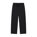 MUROK Straight-Leg Black Sweatpants