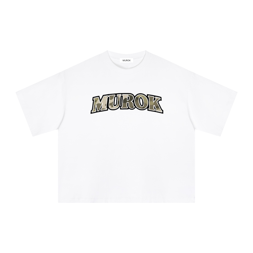 MUROK Camo Boxy Oversized T-Shirt