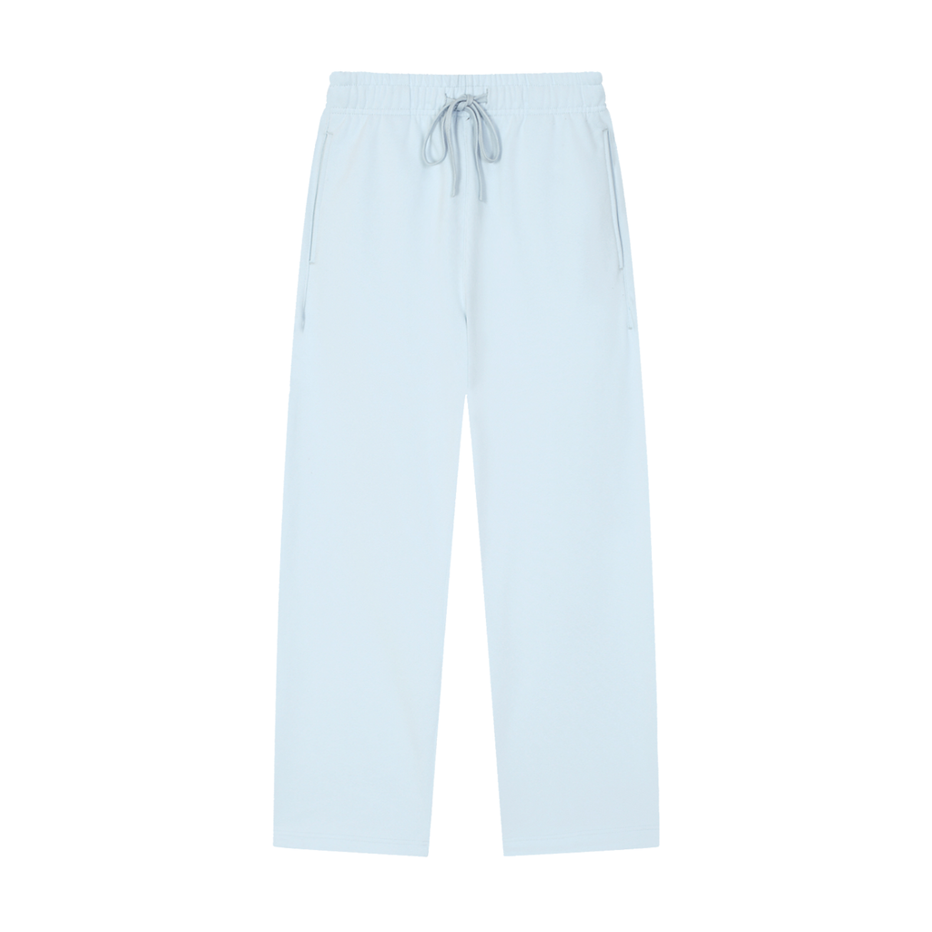 MUROK Straight-Leg Blue Sweatpants