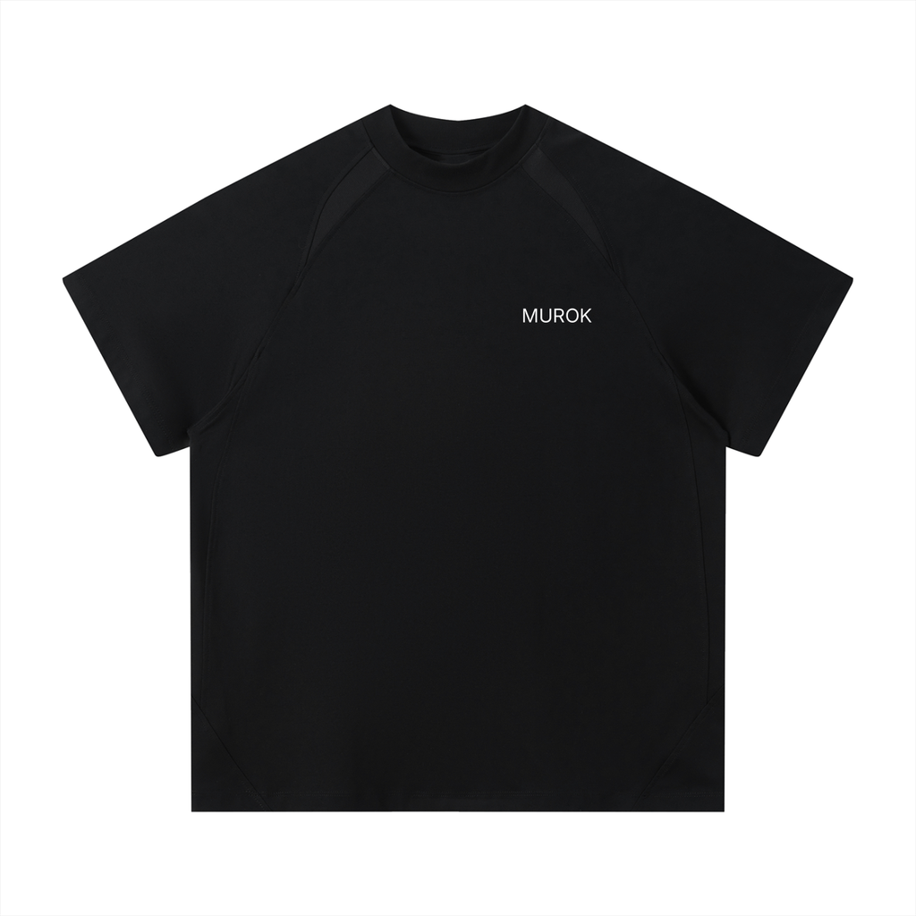 MUROK Panel Performance Black T-Shirt