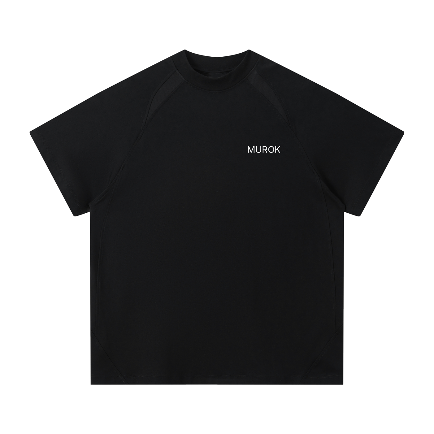 MUROK Panel Performance Black T-Shirt