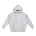 MUROK Oversized Boxy Zip Hoodie