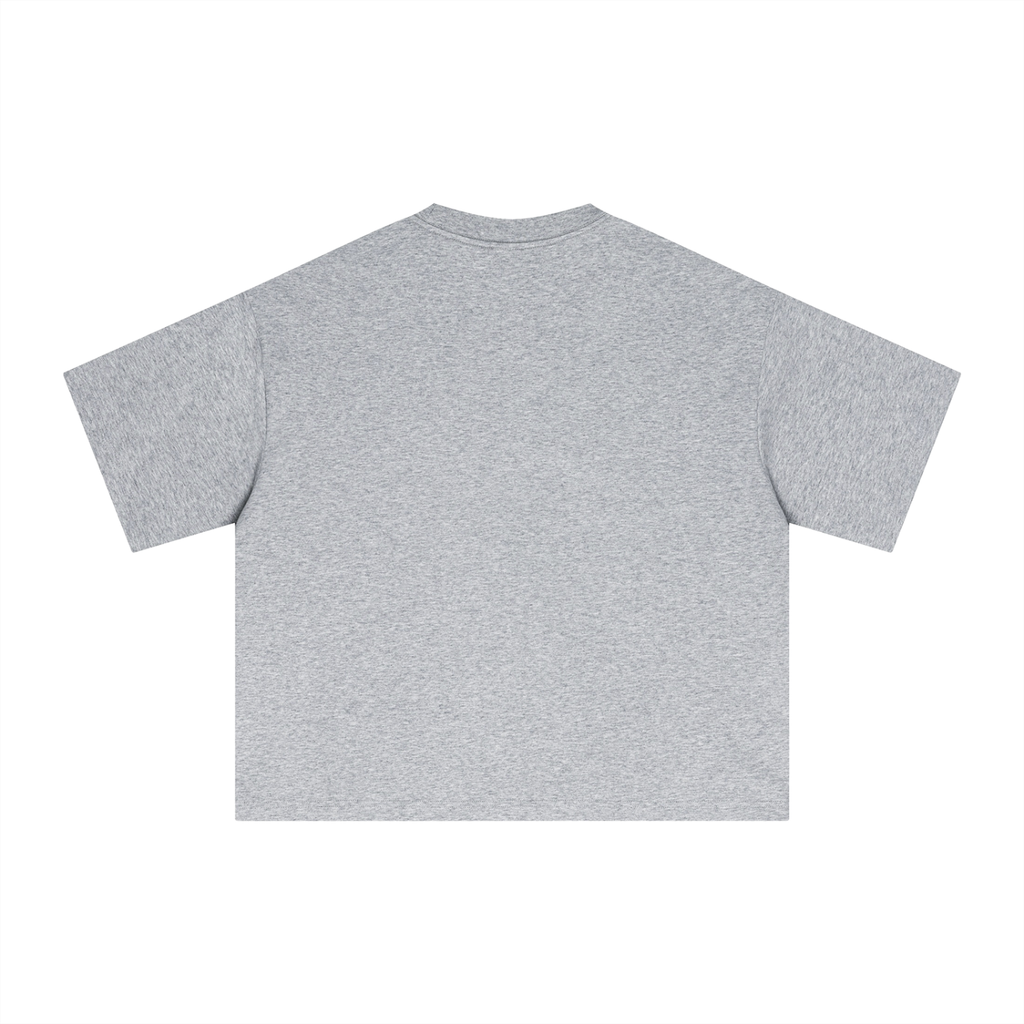 MUROK Grey Essential Boxy T-Shirt