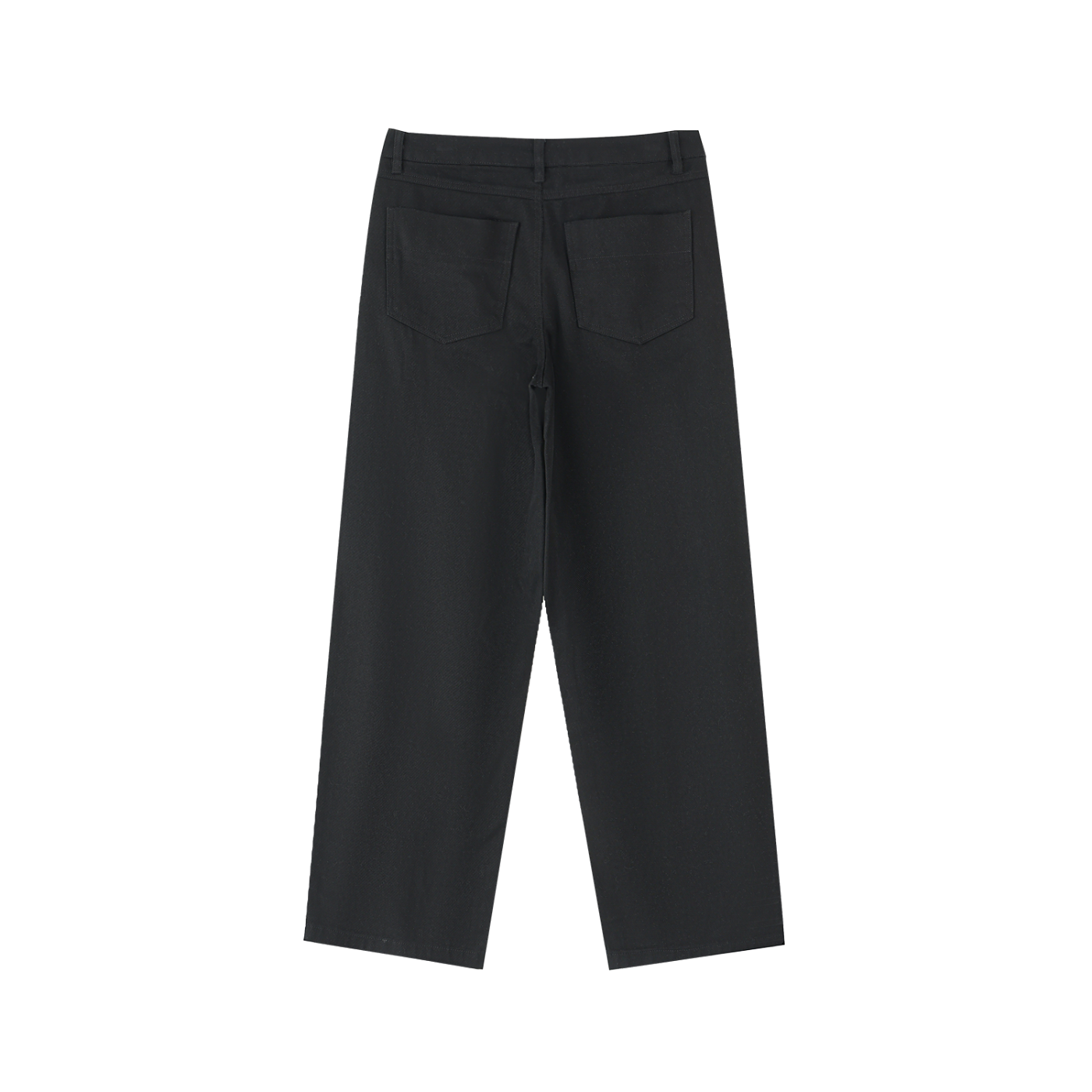 Essential Straight-Leg Black Chino