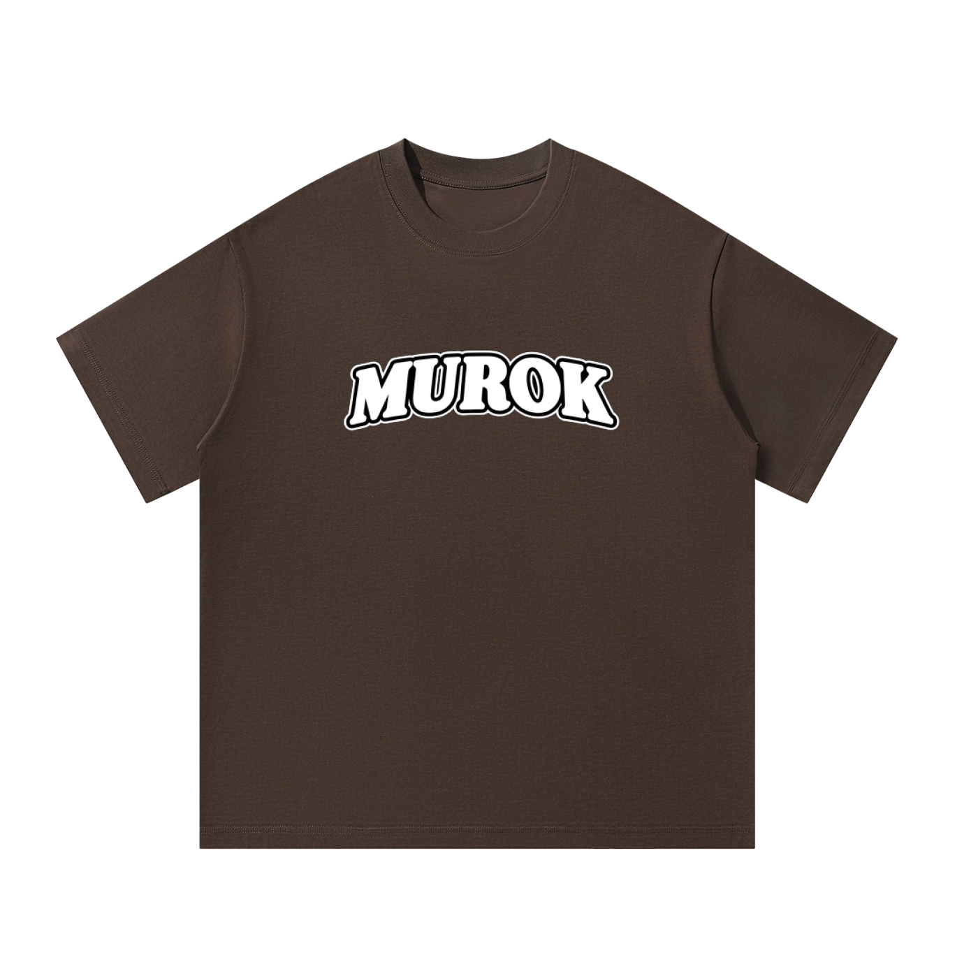 MUROK Levels Oversized Brown T-Shirt
