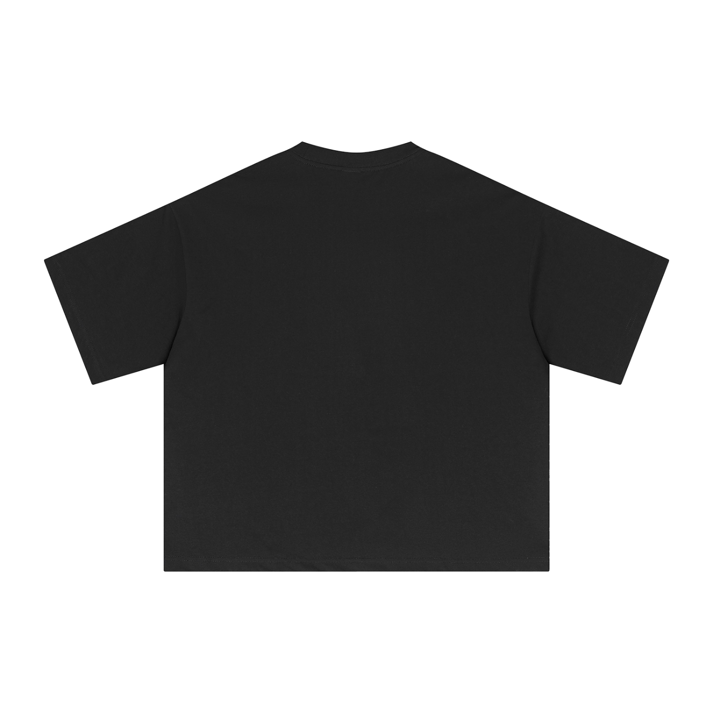 MUROK Black Essential Boxy T-Shirt