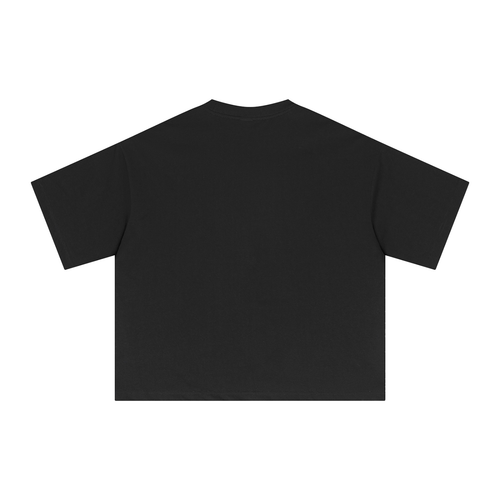 MUROK Black Essential Boxy T-Shirt