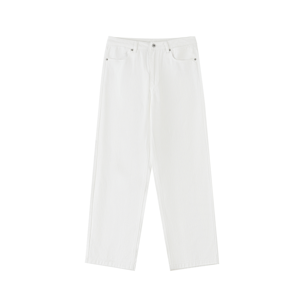 Essential Straight-Leg White Chino