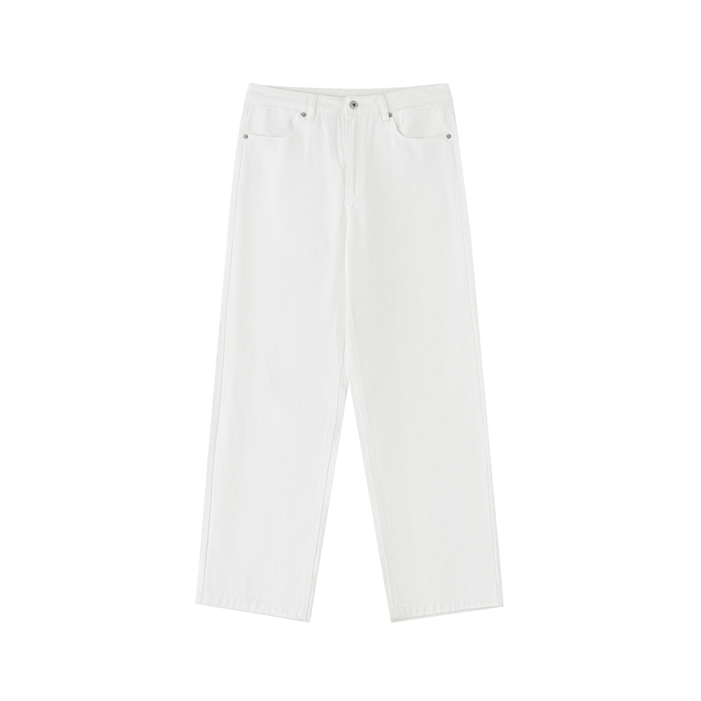 Essential Straight-Leg White Chino