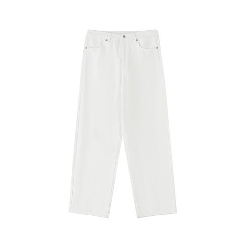 Essential Straight-Leg White Chino