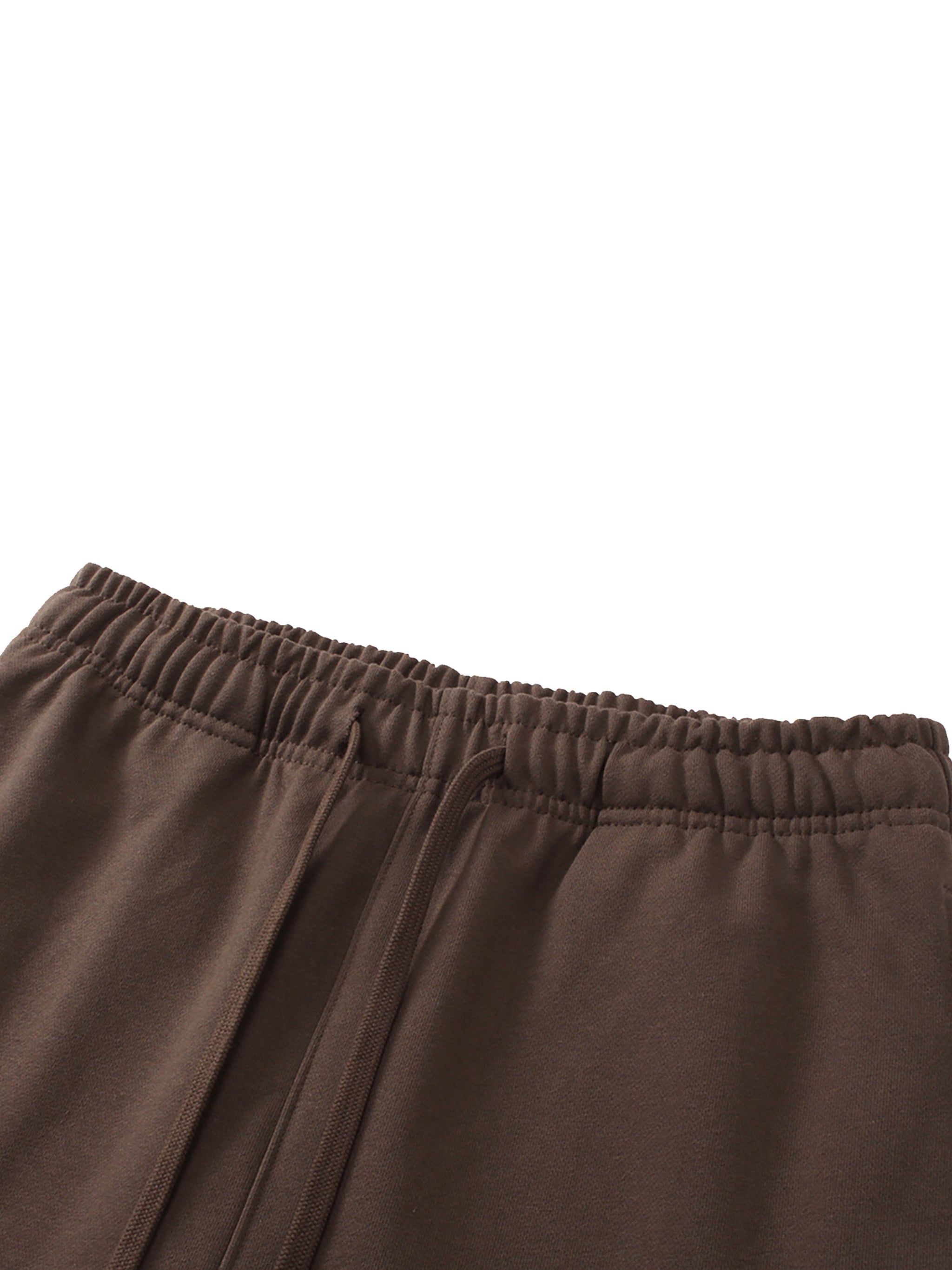 MUROK Straight-Leg Brown Sweatpants