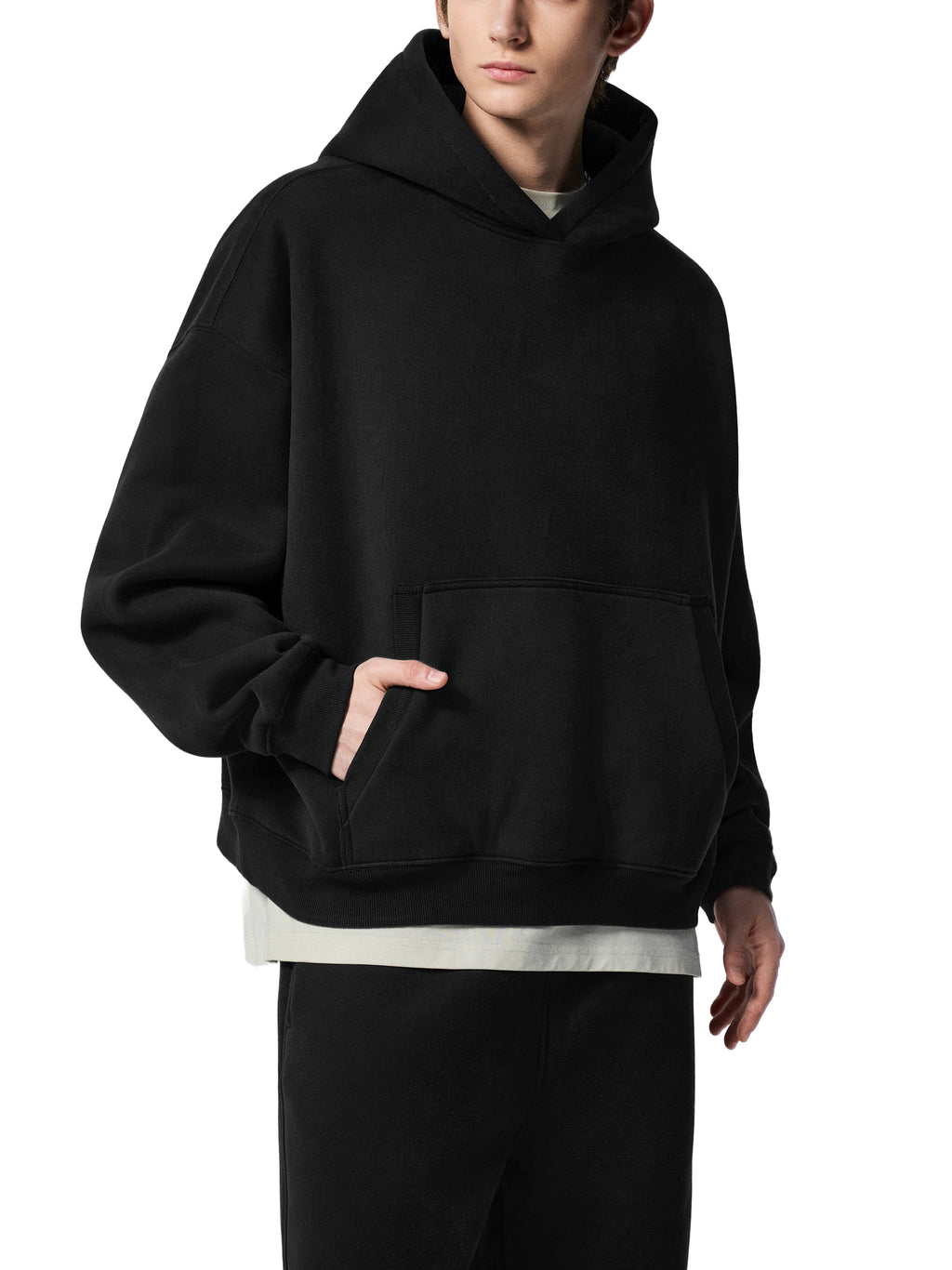 MUROK Essential Boxy Fit Hoodie