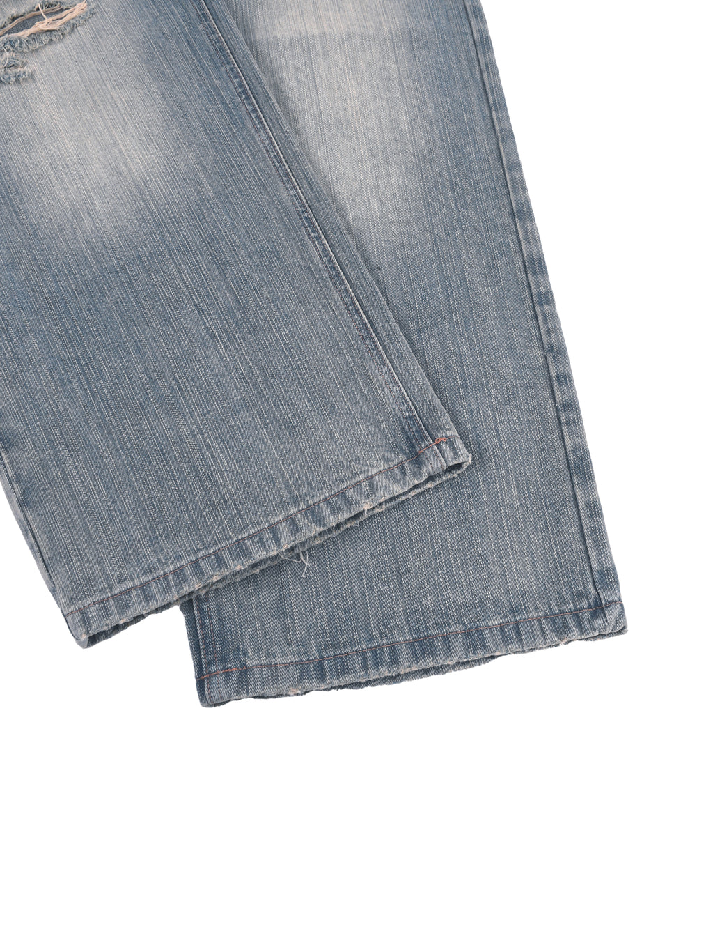 MUROK Wash Distressed Denim Jeans