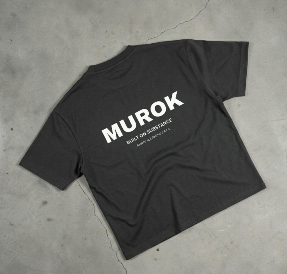 MUROK Built On Substance Boxy T-Shirt