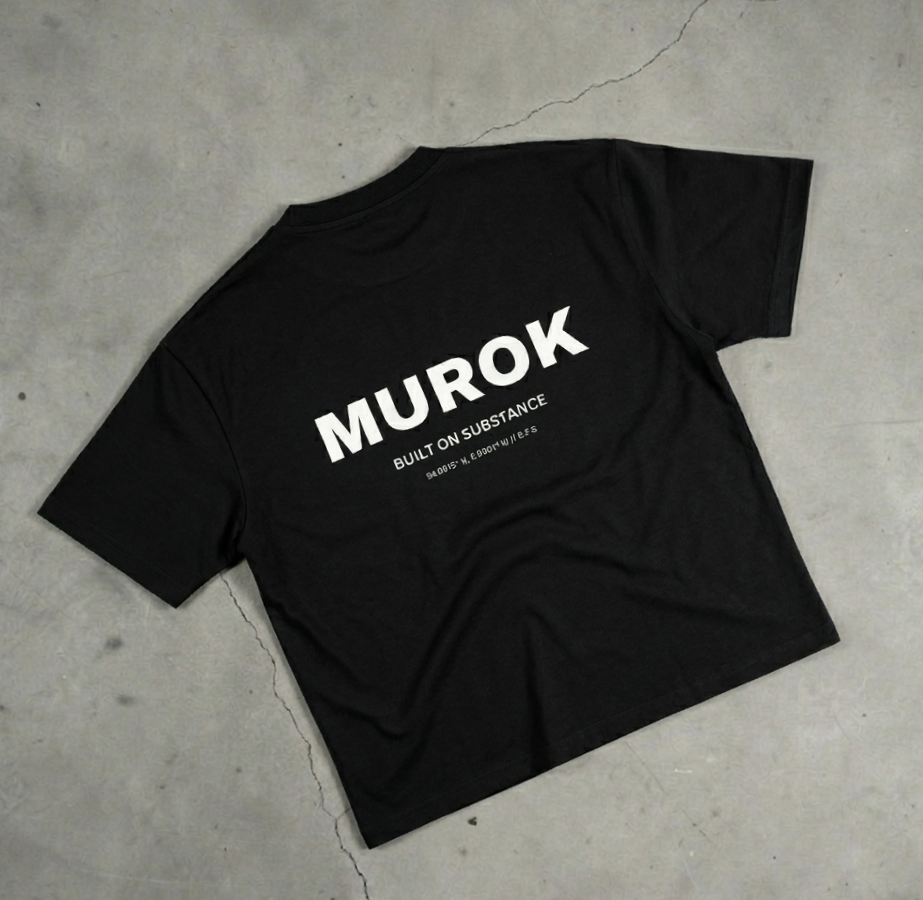MUROK Built On Substance Boxy T-Shirt